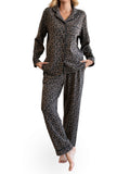 Pajamas Women's Long Sleeve Sleepwear Soft Button Down Loungewear Pjs Lounge Set Nightwear XS-XXL